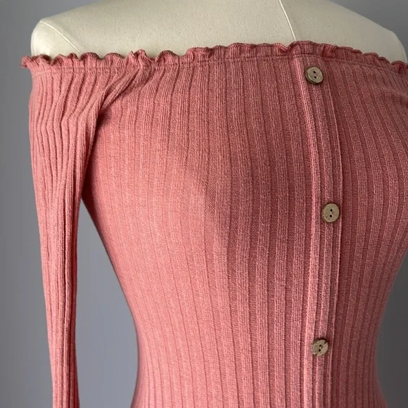 Fashionnova Jacklyn Off Shoulder Mini Dress size S - Picture 5 of 11